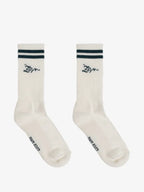 Logo-Embroidered Stripes Socks