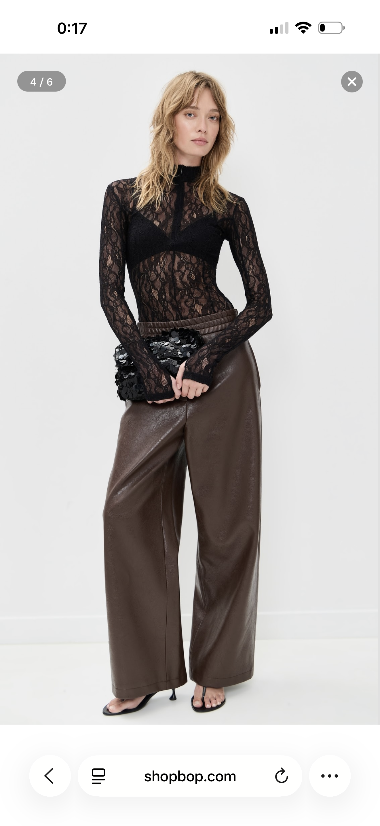Black Lace Bodysuit
