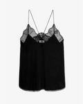 Christy Top With Black Lace