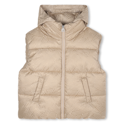 Padded Patterned Gilet