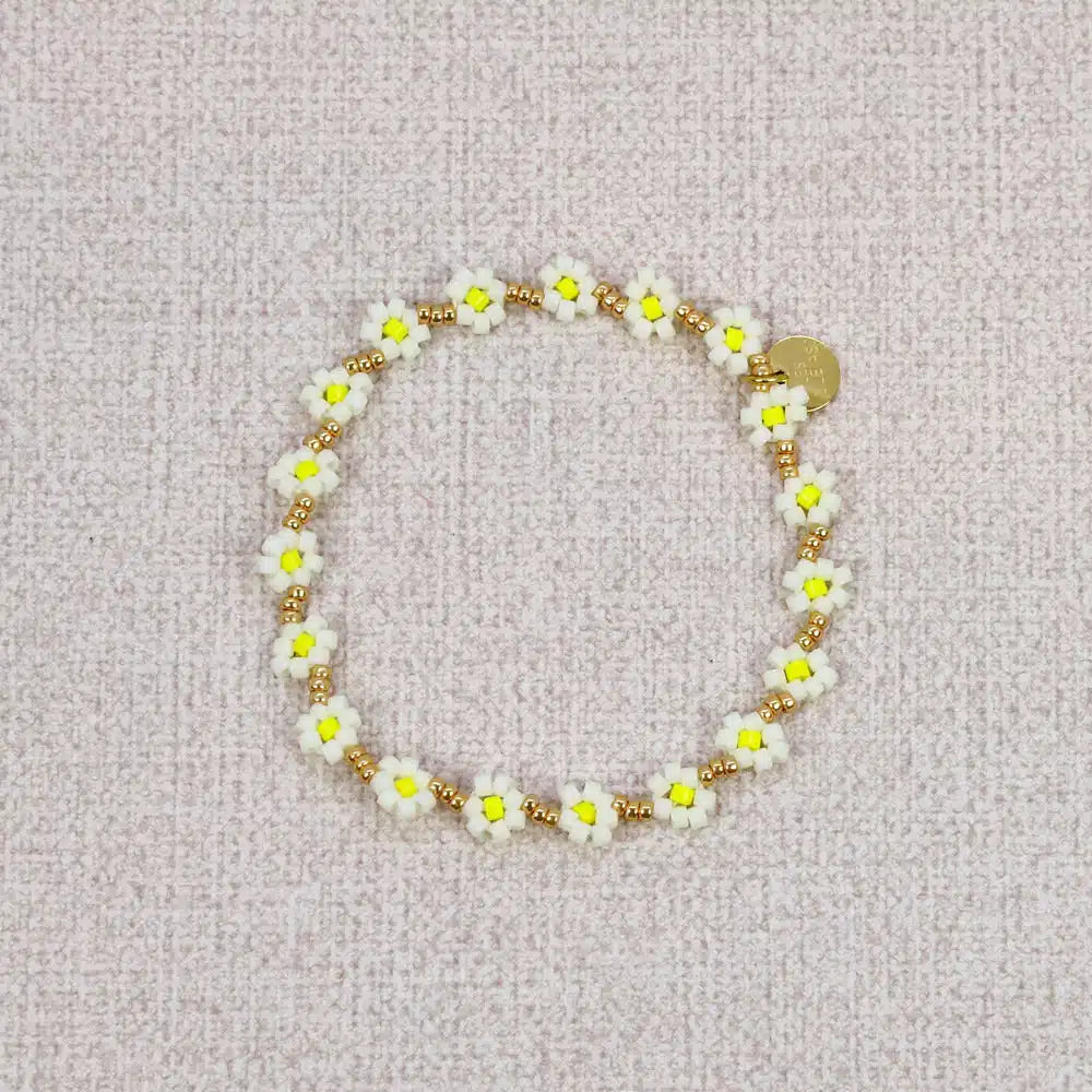 Flowers-Powers Steel Bracelet