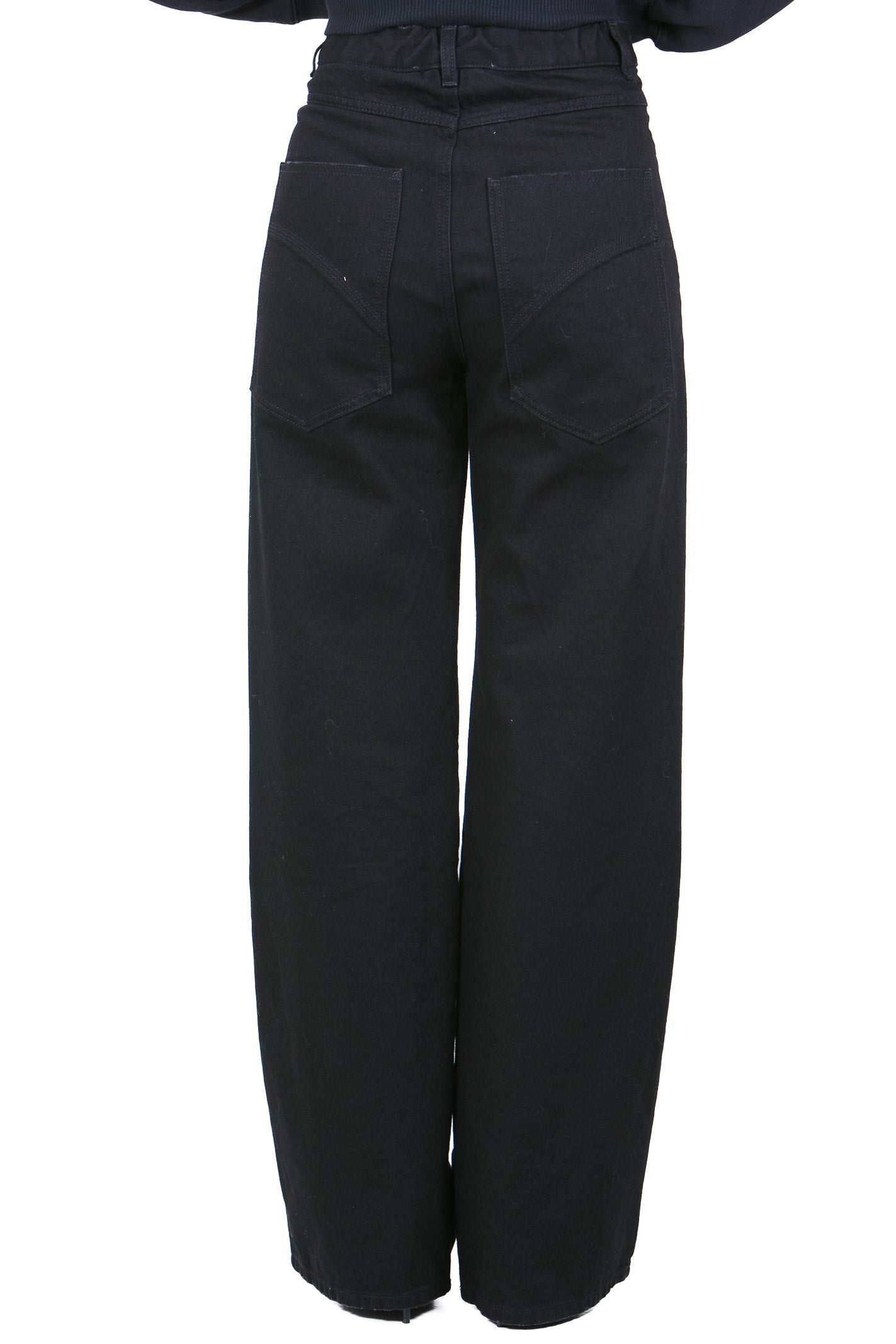 Rhinestones Black Jeans