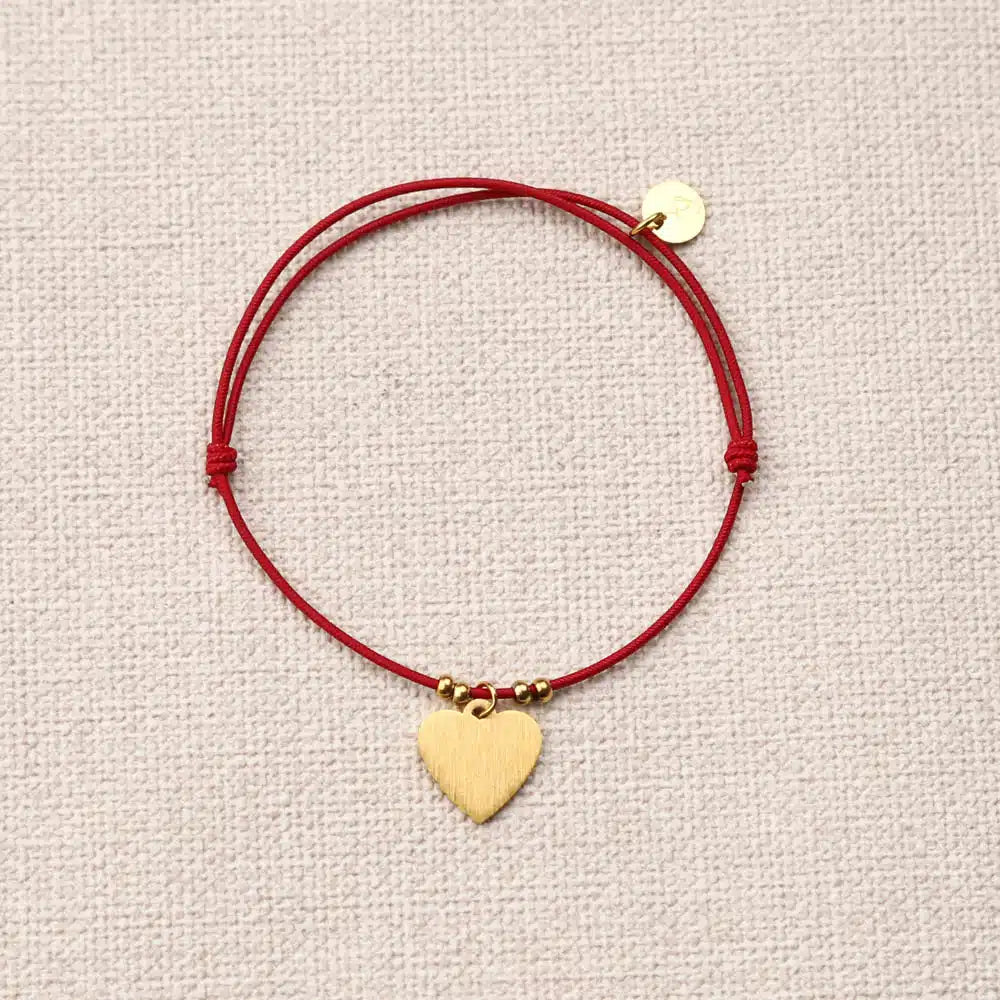 Elastic Heart Bracelet