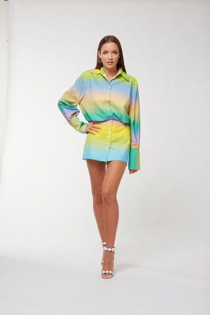 Multicolor Tone Shirt