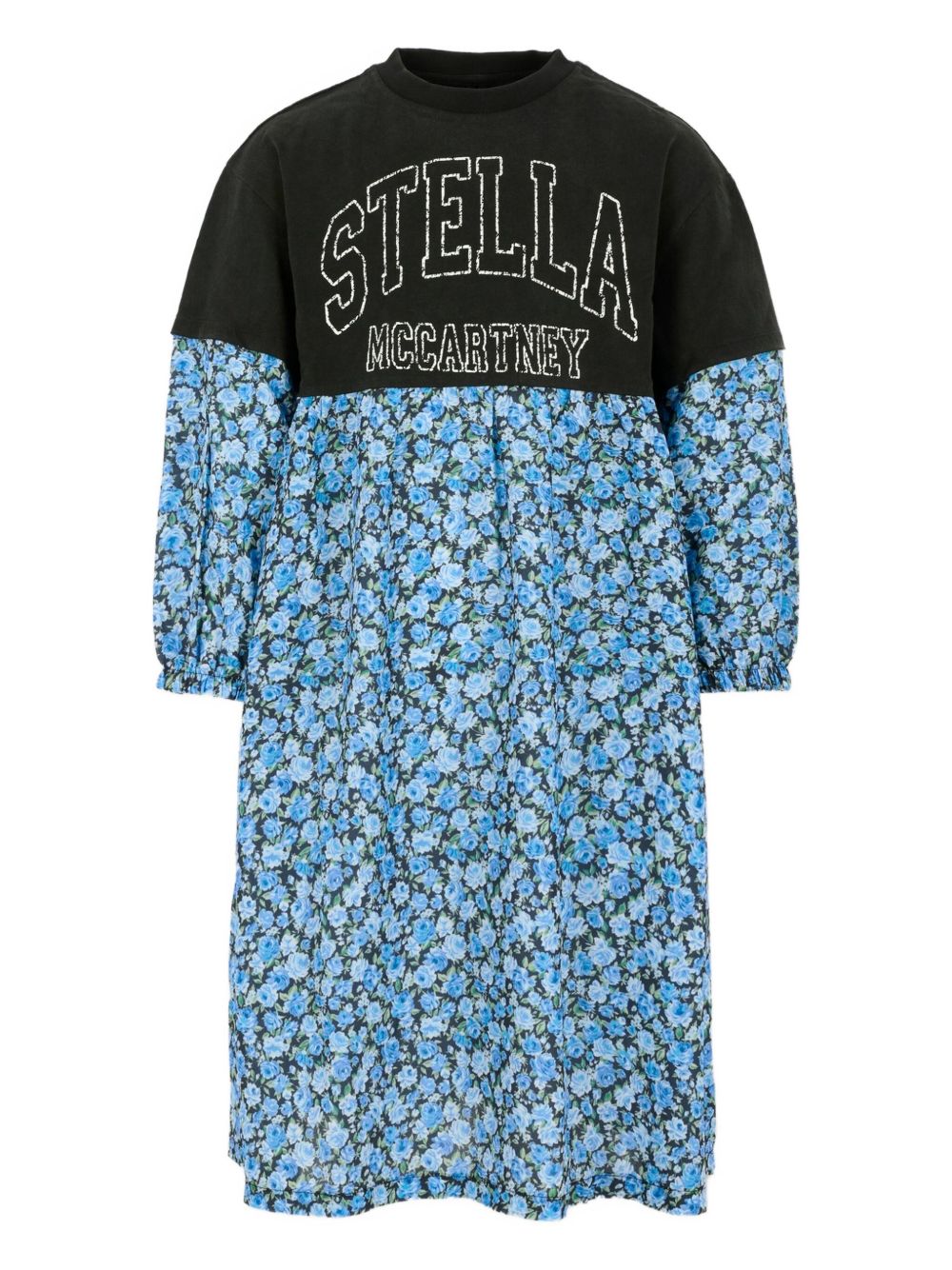 Light Blue Floral Dress