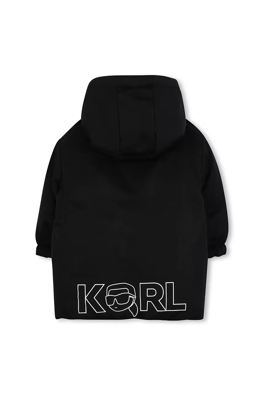 Beige-Black Reversible Jacket