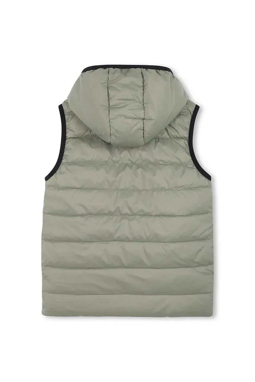 Hooded Quilted Gilet