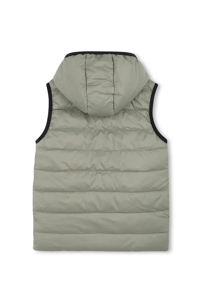 Hooded Quilted Gilet