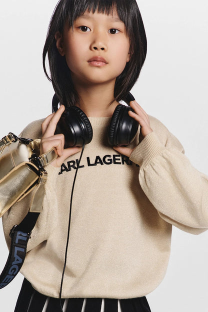 Beige Knitted Sweater