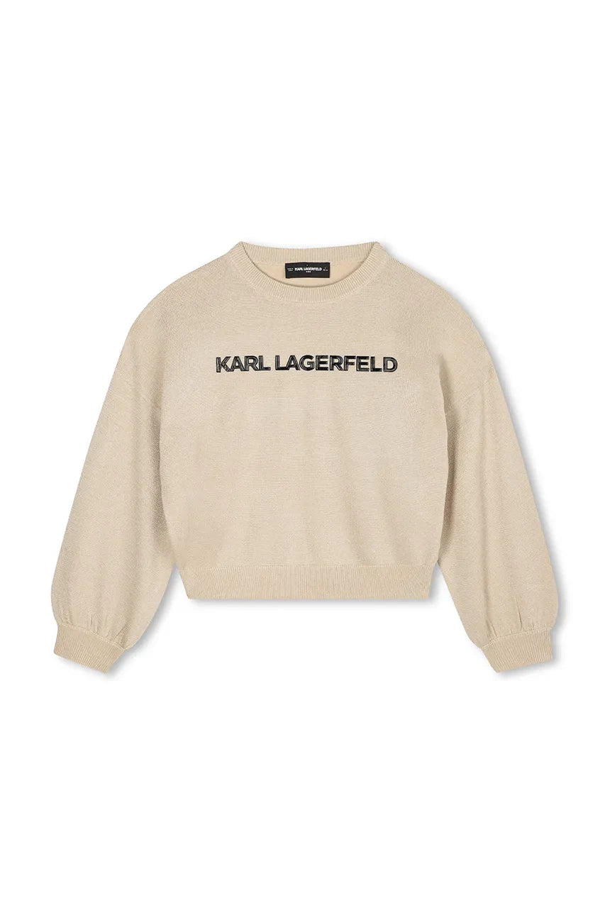 Beige Knitted Sweater