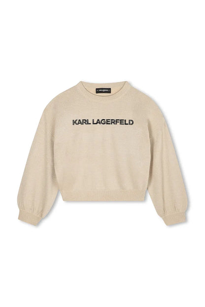 Beige Knitted Sweater