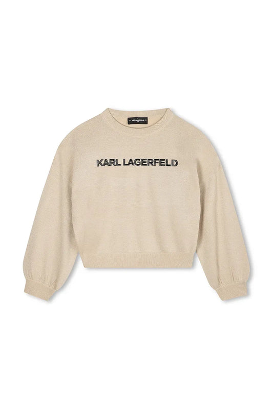 Beige Knitted Sweater