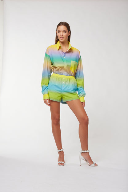 Multicolor Tone Shirt