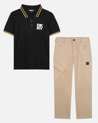Black Polo T-Shirt