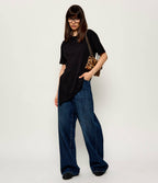 Asymmetric Strass-Embellished T-Shirt