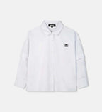 White Button-Down Shirt