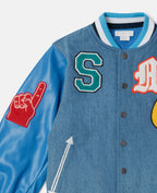 Denim Bomber Jacket