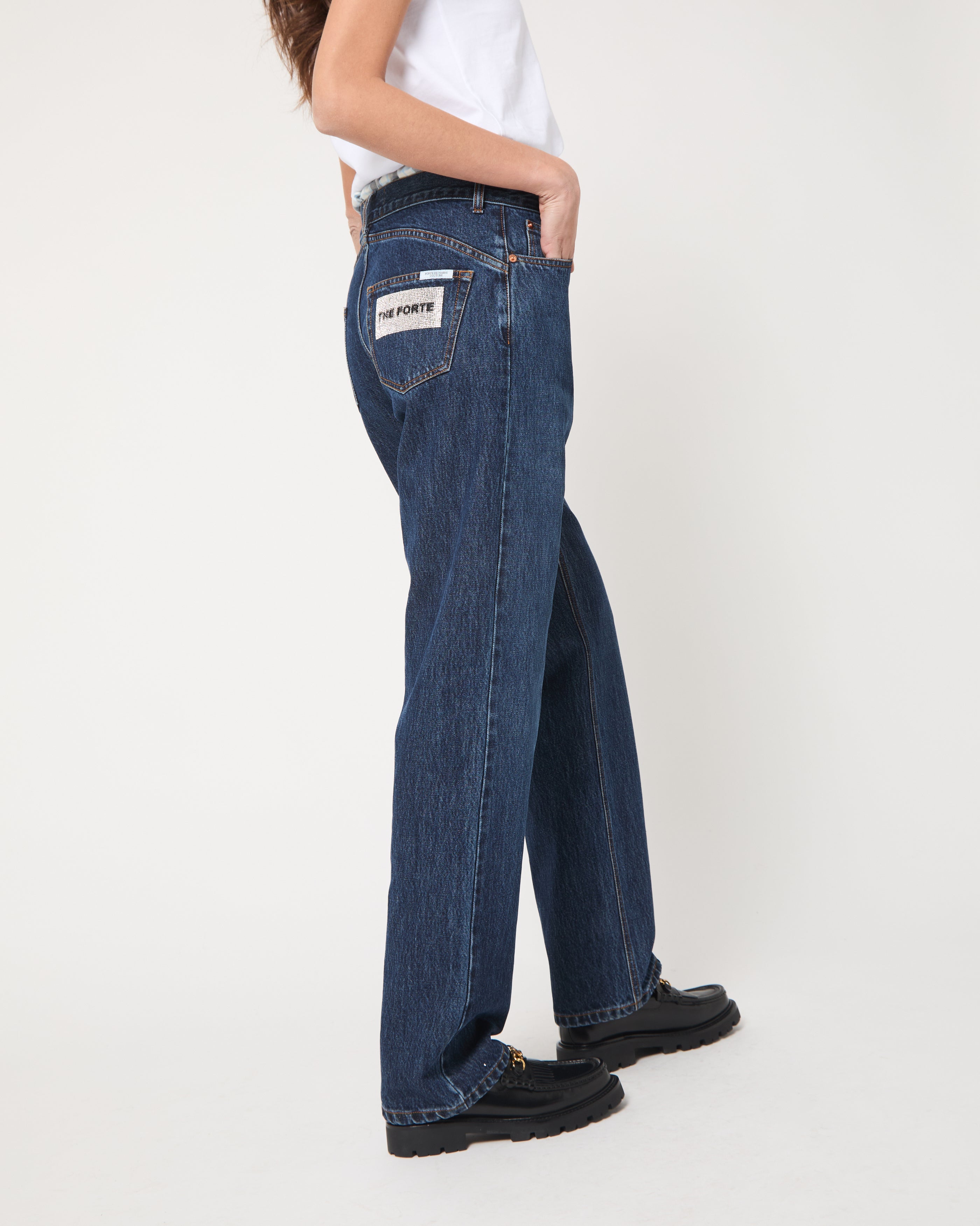 Indigo Straight Jeans