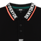 Black Cotton Piqué Polo Shirt