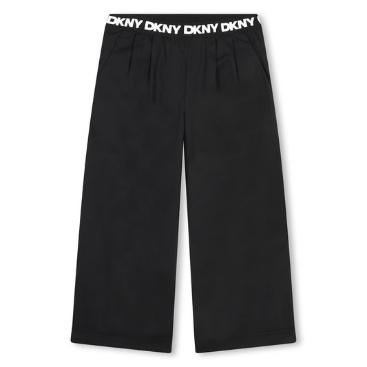 DKNY u041fu0430u043du0442u0430u043bu043eu043du0438 Cotton Wide Trousers