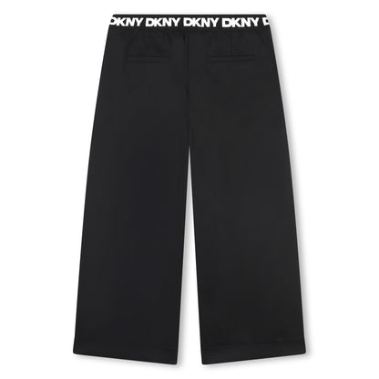 Cotton Wide Trousers