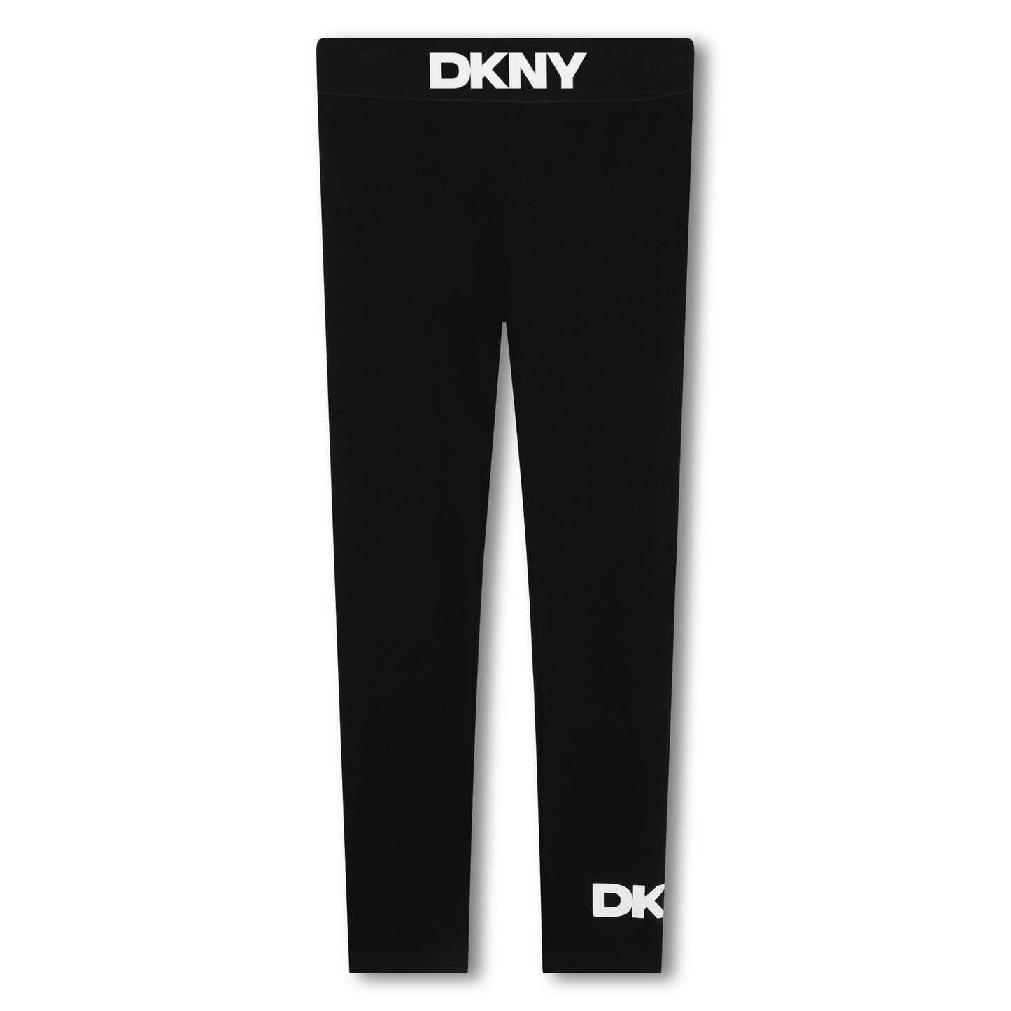 Black Logo Leggings