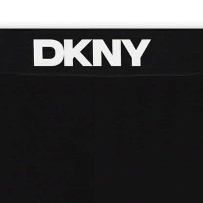 Black Logo Leggings