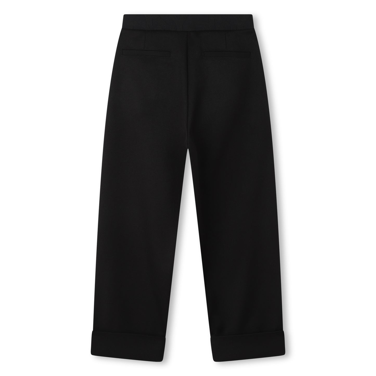 Pleated Roll-Up Trousers