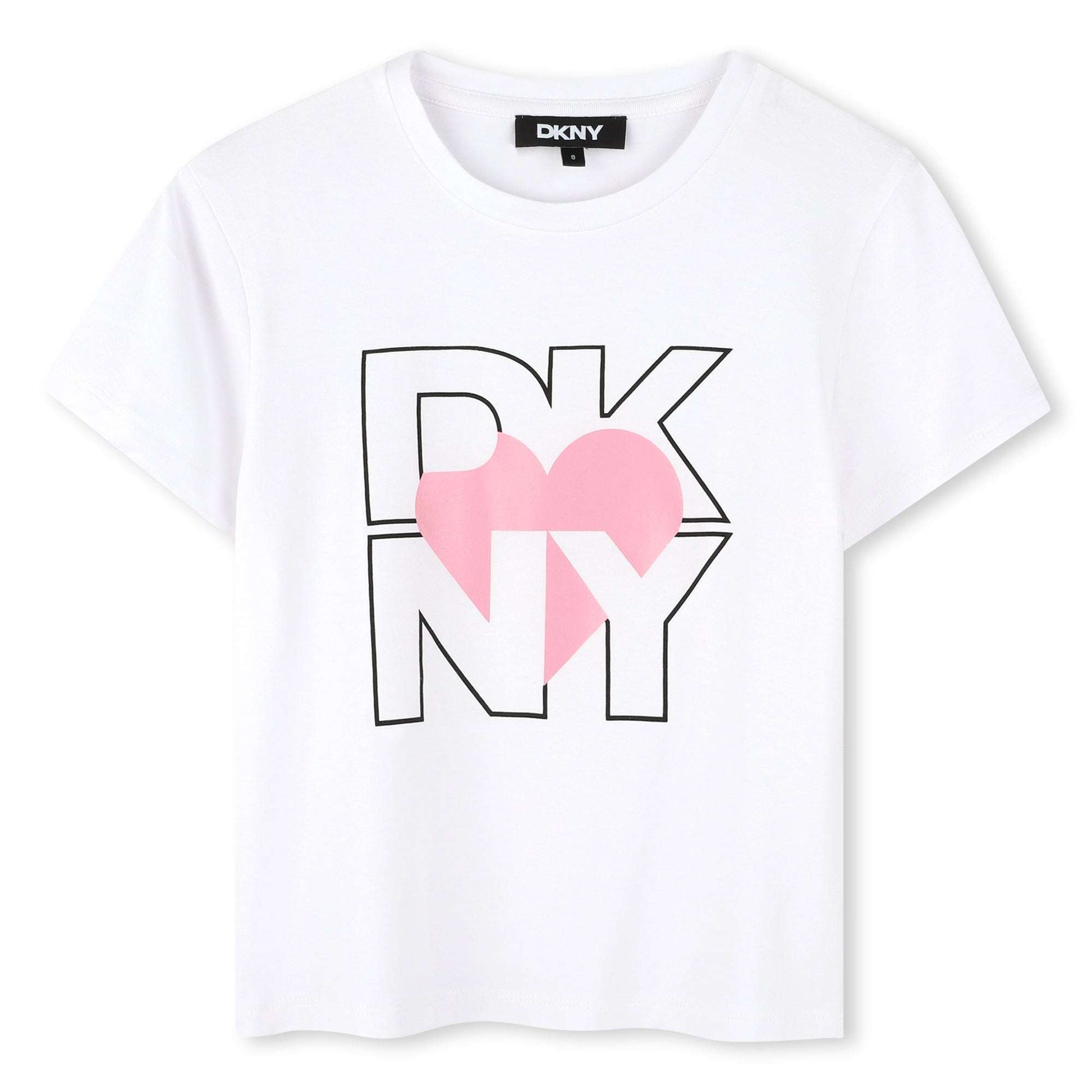 DKNY u0422u0435u043du0438u0441u043au0438 Short Sleeved Heart T-Shirt