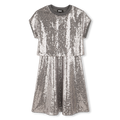 Silver Sequins Dress