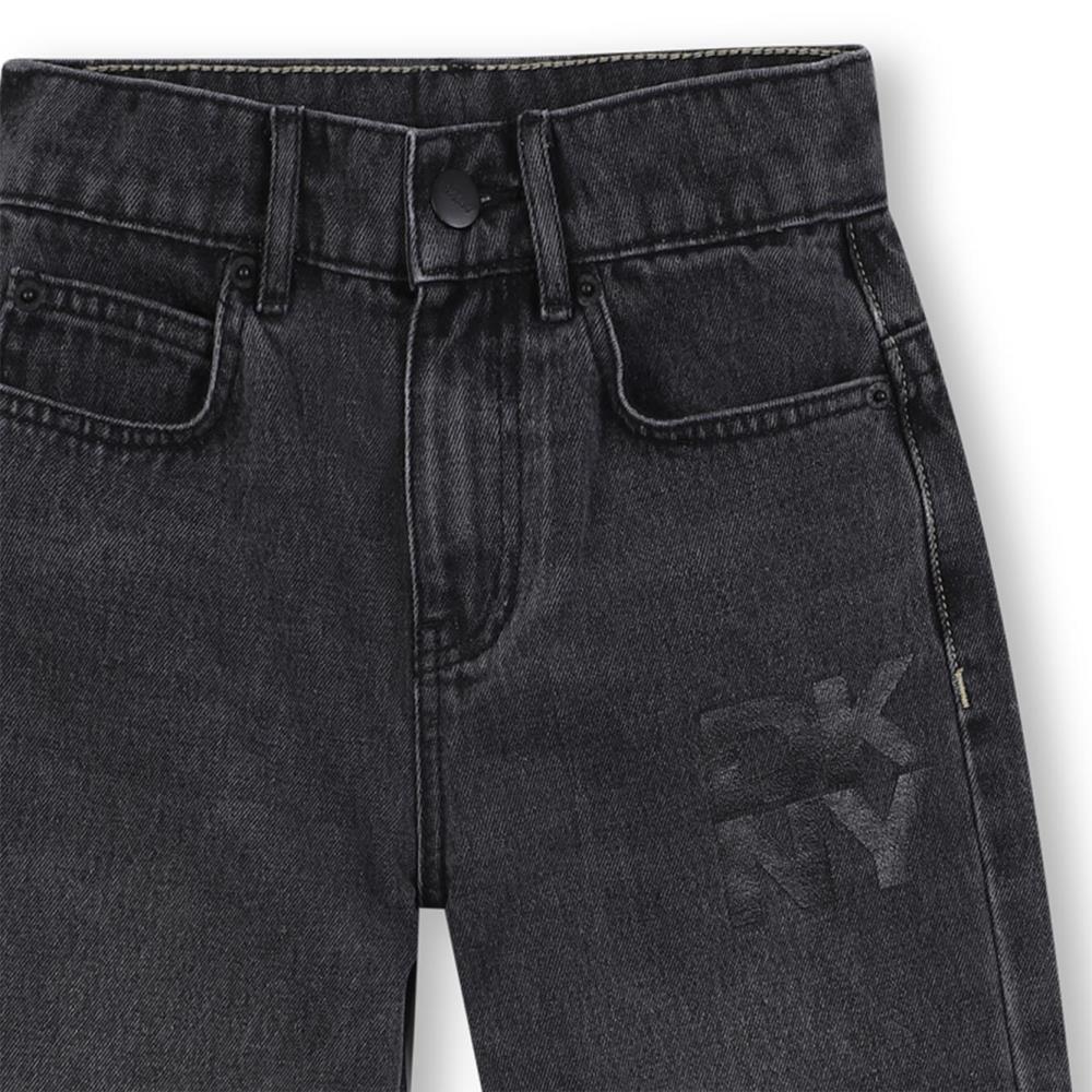 Black Logo Jeans