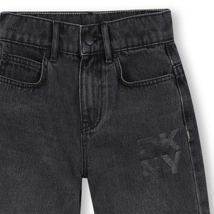 Black Logo Jeans