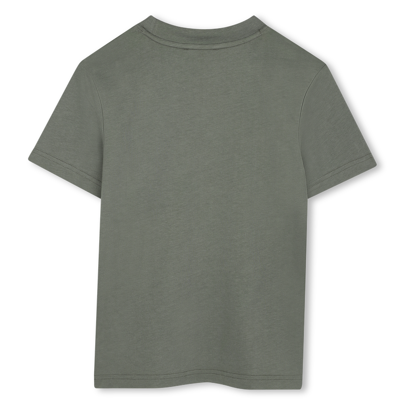 Blue Logo Grey T-Shirt