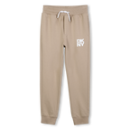 Beige Fleece Sweatpants
