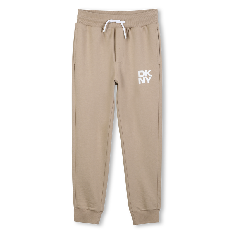 Beige Fleece Sweatpants