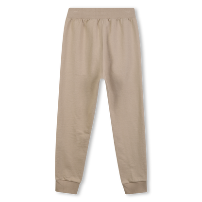 Beige Fleece Sweatpants