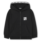Hooded Zip Cardigan