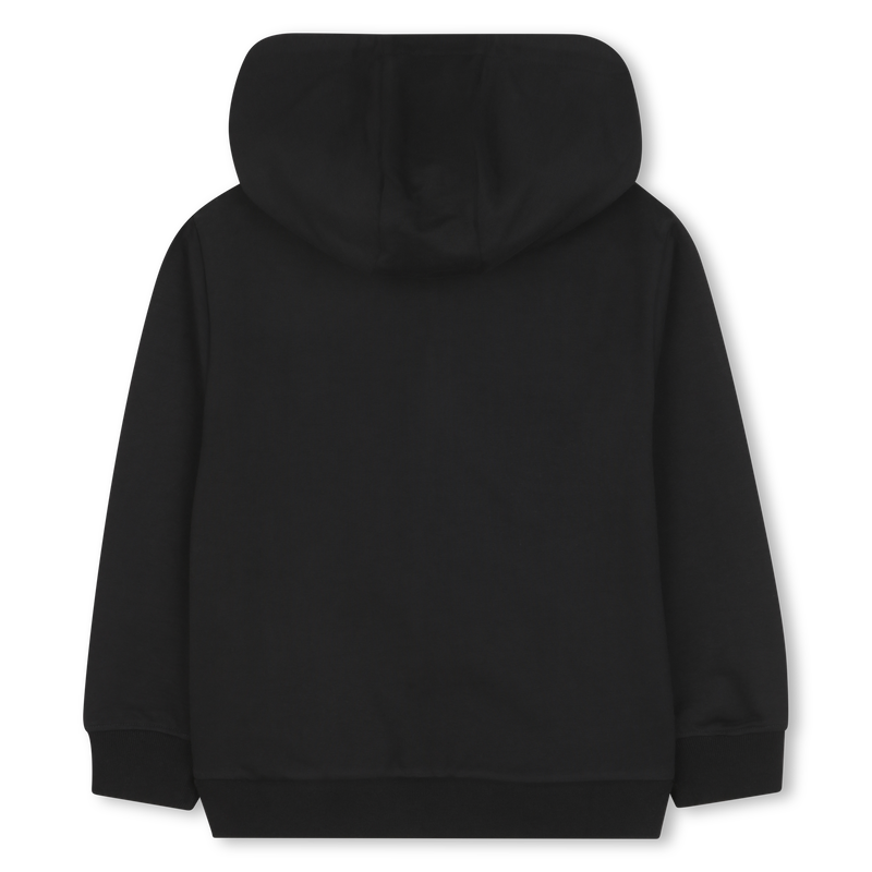 Hooded Zip Cardigan