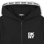 Hooded Zip Cardigan