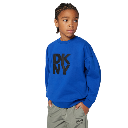 Blue Fleece Sweatshirt