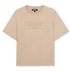 Short-Sleeved Beige T-Shirt
