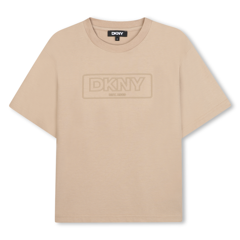 Short-Sleeved Beige T-Shirt