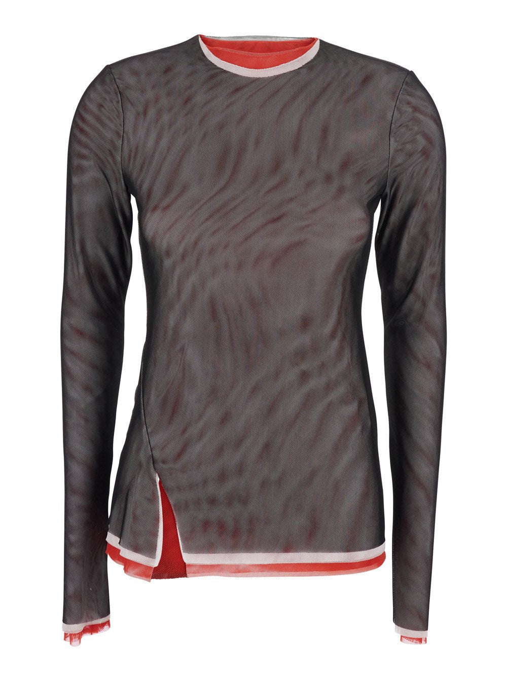 Layered Long-Sleeve Top