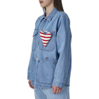 Heart Denim Shirt