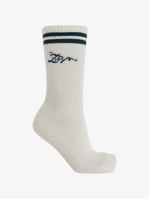 Logo-Embroidered Stripes Socks