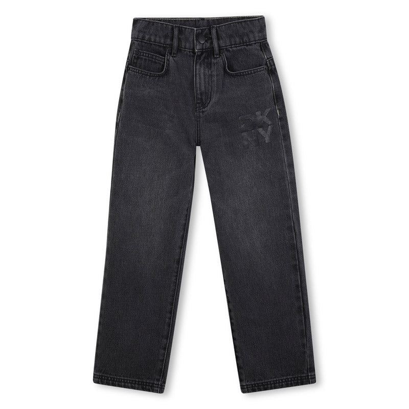 Black Logo Jeans