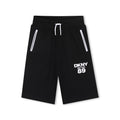 Boys Black Bermuda Shorts