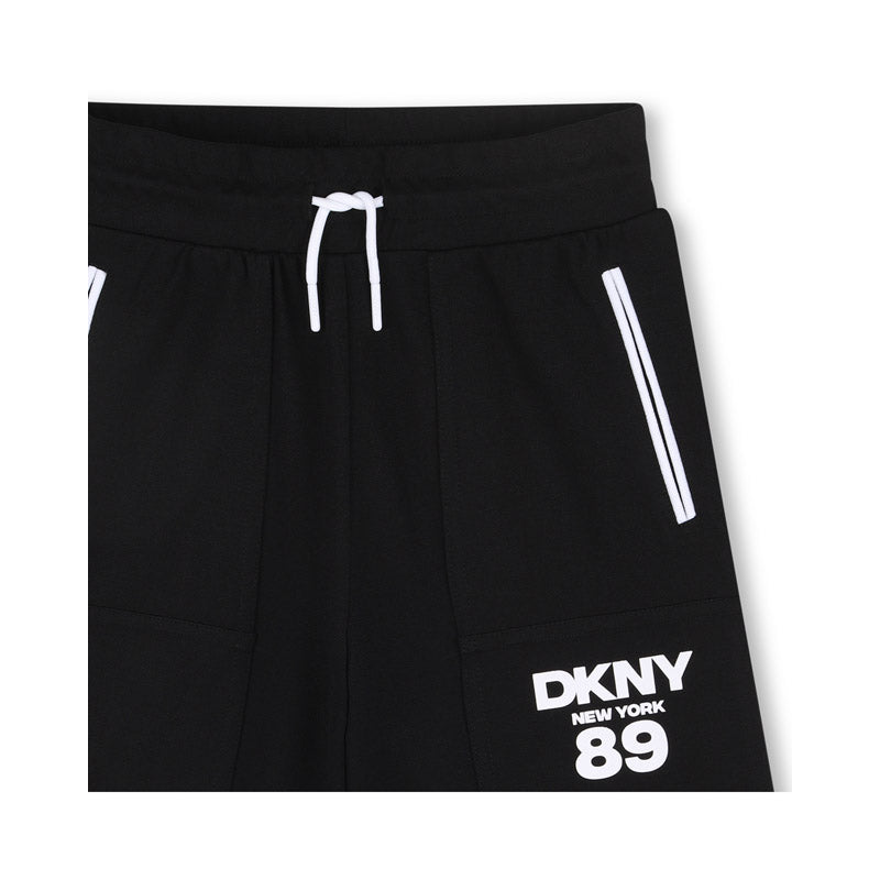 Boys Black Bermuda Shorts