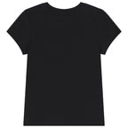 Girls Black Logo T-Shirt