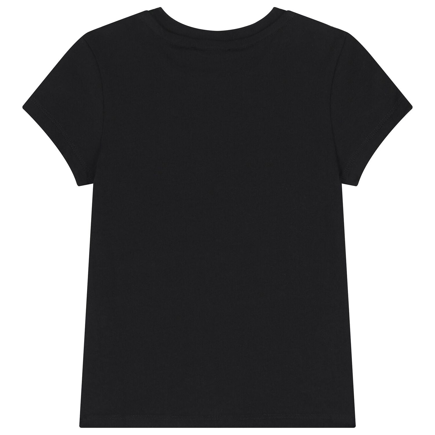 Girls Black Logo T-Shirt